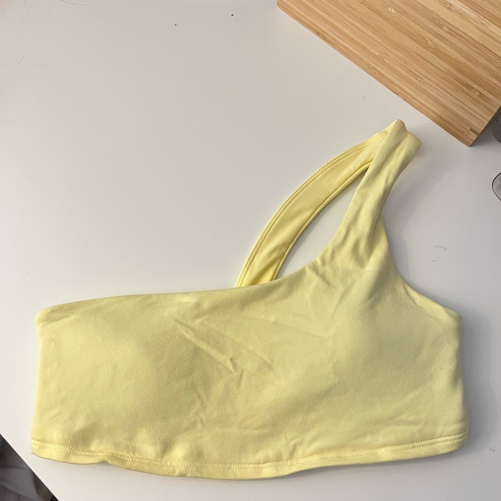 One shoulder Alo bra